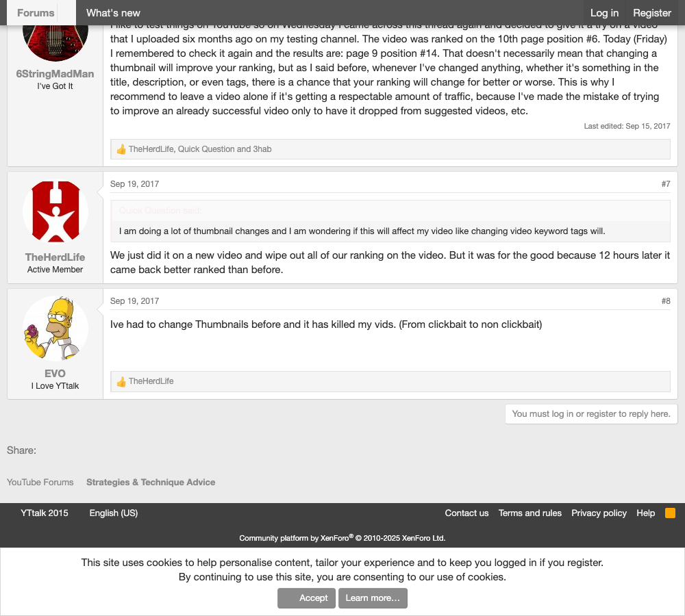EVO's real 2017 post on yttalk.com, a different thread