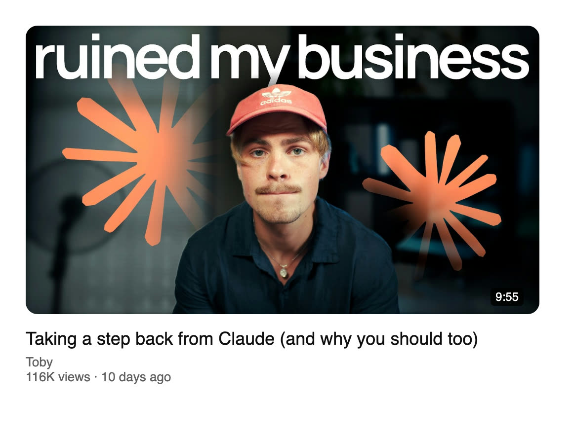 the video as it appears in the feed